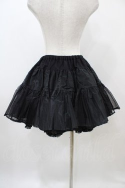 画像2: BABY,THE STARS SHINE BRIGHT / ふわふわボリュームショートパニエ Free ブラック H-25-10-29-045-BA-SK-NS-ZH