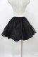 画像2: BABY,THE STARS SHINE BRIGHT / ふわふわボリュームショートパニエ Free ブラック H-25-10-29-045-BA-SK-NS-ZH (2)