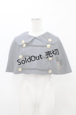 画像1: ALICE and the PIRATES / 千鳥柄スクールケープ Free グレー H-25-10-29-050-PA-JA-NS-ZH