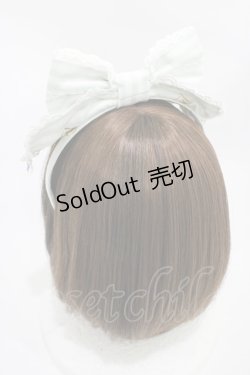 画像2: Angelic Pretty / 涙のグラスボトルリボンカチューシャ  サックス H-25-10-29-007-AP-AC-NS-ZH