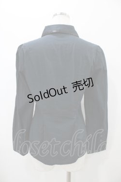 画像2: ALICE and the PIRATES / 千鳥リボンブラウス Free ブラック H-25-10-29-055-PA-BL-NS-ZH