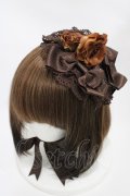 ALICE and the PIRATES / ショコラロゼヘッドドレス  ブラウン H-25-10-29-008-PA-AC-NS-ZH