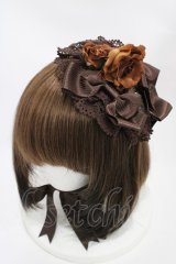 ALICE and the PIRATES / ショコラロゼヘッドドレス  ブラウン H-25-10-29-008-PA-AC-NS-ZH