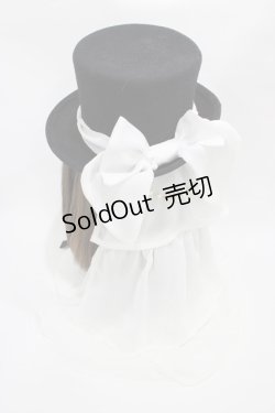 画像2: ALICE and the PIRATES / ジークフリードミニHat  ブラック H-25-10-29-012-PA-AC-NS-ZH