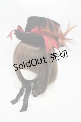ALICE and the PIRATES / ギュスターヴミニシルクHAT  ブラック H-25-10-29-014-PA-AC-NS-ZH