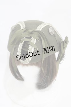 画像1: ALICE and the PIRATES / Nostalgic time travel パイレーツハット  カーキ H-25-10-29-015-PA-AC-NS-ZH