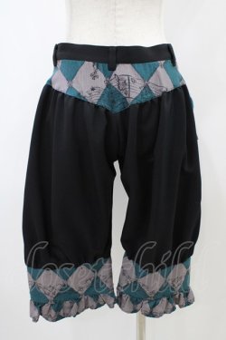 画像2: ALICE and the PIRATES / フリムフラムな音楽隊の休日柄パンツ Free ブラック/グリーン H-25-10-29-020-PA-PA-NS-ZH