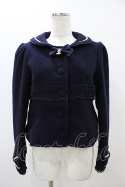 画像1: ALICE and the PIRATES / ソフィアショートコート Free ネイビー H-25-10-29-024-PA-JA-NS-ZH