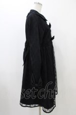 画像3: BABY,THE STARS SHINE BRIGHT / Flora Laceコート Free ブラック H-25-10-29-025-BA-CO-NS-ZH (3)