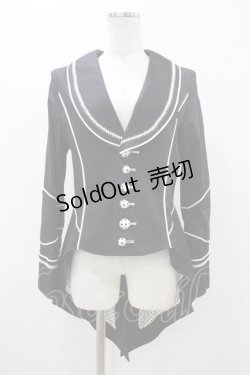 画像1: ALICE and the PIRATES / フランケンウィニージャケット Free ブラック H-25-10-29-026-PA-JA-NS-ZH