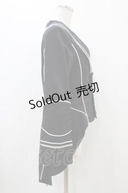 画像3: ALICE and the PIRATES / フランケンウィニージャケット Free ブラック H-25-10-29-026-PA-JA-NS-ZH