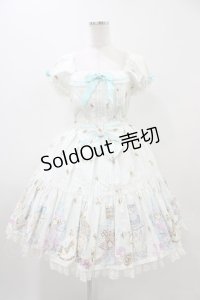 Angelic Pretty / 涙のグラスボトルワンピース Free サックス H-25-10-29-029-AP-OP-NS-ZH
