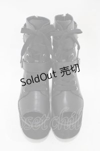 KILL STAR / CHARMED CUTOUT BOOTS UK4(約23〜23.5cm) ブラック H-25-10-30-047-SL-SH-KB-OS