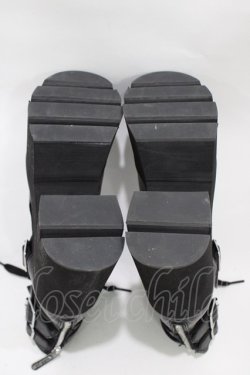 画像3: KILL STAR / CHARMED CUTOUT BOOTS UK4(約23〜23.5cm) ブラック H-25-10-30-047-SL-SH-KB-ZH