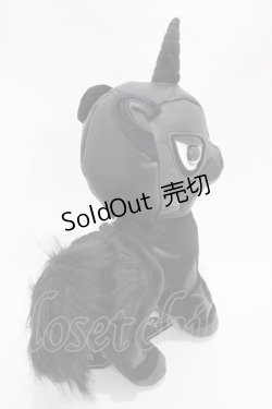 画像2: KILL STAR / Bone Myth Stygianぬいぐるみ  ブラック H-25-10-30-004-SL-ZA-KB-ZH