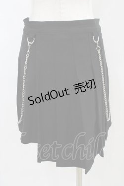 画像2: KILL STAR / Moonbeam Skirt S ブラック H-25-10-30-052-SL-SK-KB-ZI