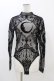 画像1: Restyle / Black gothic CRESCENT MESH BODYSUIT M ブラック H-25-10-30-053-GO-TO-KB-ZH (1)