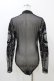 画像2: Restyle / Black gothic CRESCENT MESH BODYSUIT L ブラック H-25-10-30-055-GO-TO-KB-ZH (2)
