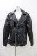 画像1: KILL STAR / Craniocaudal Biker Jacket M ブラック H-25-10-30-057-SL-JA-KB-ZH (1)