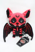 KILL STAR / Vampir Batblood ぬいぐるみ  黒×赤 H-25-10-30-009-SL-ZA-KB-ZH