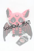 KILL STAR / Vampir Batblood ぬいぐるみ  黒×赤 H-25-10-30-009-SL-ZA-KB-ZH