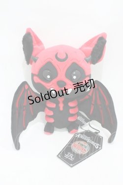 画像1: KILL STAR / Vampir Batblood ぬいぐるみ  黒×赤 H-25-10-30-009-SL-ZA-KB-ZH