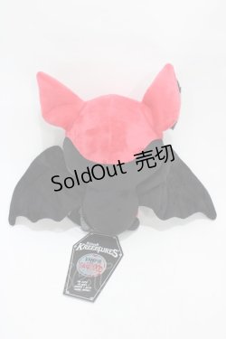 画像2: KILL STAR / Vampir Batblood ぬいぐるみ  黒×赤 H-25-10-30-009-SL-ZA-KB-ZH