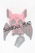 KILL STAR / Vampir Batblood ぬいぐるみ  黒×赤 H-25-10-30-017-SL-ZA-KB-ZH