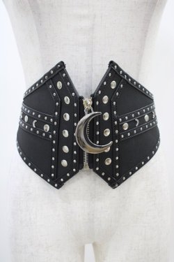 画像1: KILL STAR / Cosmic Goddess Waist Belt  ブラック H-25-10-30-027-SL-ZA-KB-ZH
