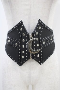 画像1: KILL STAR / Cosmic Goddess Waist Belt  ブラック H-25-10-30-029-SL-ZA-KB-ZH