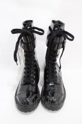 KILL STAR / BONES COMBAT BOOTS UK4(約23cm) ブラック H-25-10-30-003-SL-SH-KB-ZH