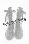 KILL STAR / BONES COMBAT BOOTS UK4(約23cm) ブラック H-25-10-30-003-SL-SH-KB-ZI