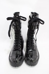 KILL STAR / BONES COMBAT BOOTS UK4(約23cm) ブラック H-25-10-30-003-SL-SH-KB-ZI