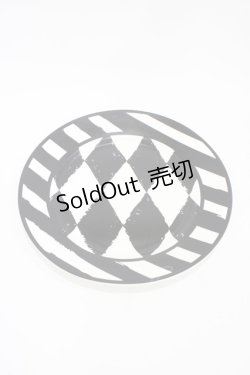 画像1: 【SALE】KILL STAR / Calagari Side Plate  白×黒 H-25-10-30-040-SL-ZA-KB-ZT-W003