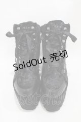 KILL STAR / MALICE PLATFORM TRAINERS UK8 ブラック H-25-10-30-042-SL-SH-KB-ZH