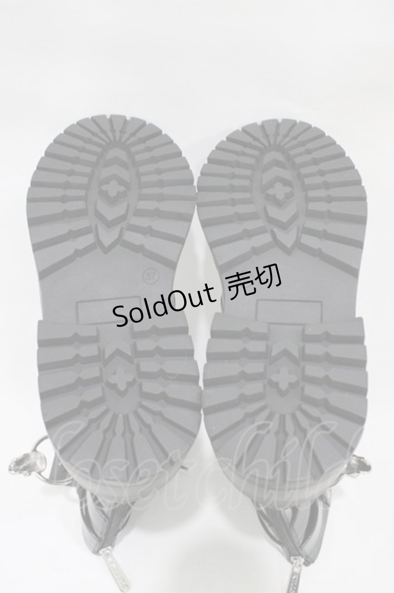 画像3: KILL STAR / BONES COMBAT BOOTS UK4(約23cm) ブラック H-25-10-30-003-SL-SH-KB-ZI (3)