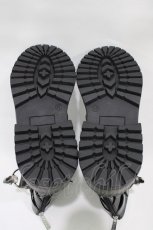 画像3: KILL STAR / BONES COMBAT BOOTS UK4(約23cm) ブラック H-25-10-30-003-SL-SH-KB-ZI (3)