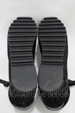 画像3: KILL STAR / MALICE PLATFORM TRAINERS UK8 ブラック H-25-10-30-042-SL-SH-KB-ZH
