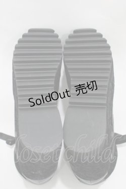 画像3: KILL STAR / MALICE PLATFORM TRAINERS UK8 ブラック H-25-10-30-042-SL-SH-KB-ZH