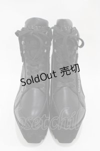 KILL STAR / MALICE PLATFORM TRAINERS UK9(約26cm) ブラック H-25-10-30-043-SL-SH-KB-ZS