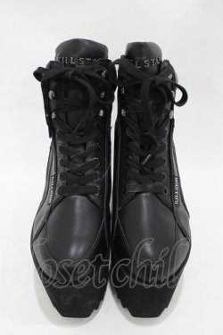 画像1: KILL STAR / MALICE PLATFORM TRAINERS UK9(約26cm) ブラック H-25-10-30-043-SL-SH-KB-ZH