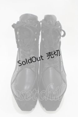 画像1: KILL STAR / MALICE PLATFORM TRAINERS UK9(約26cm) ブラック H-25-10-30-043-SL-SH-KB-ZS
