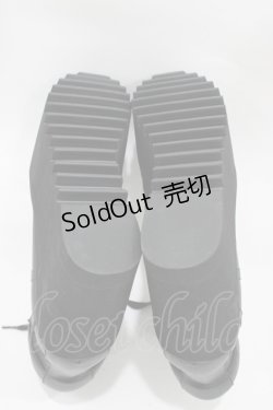 画像3: KILL STAR / MALICE PLATFORM TRAINERS UK9(約26cm) ブラック H-25-10-30-043-SL-SH-KB-ZS