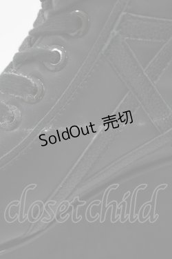 画像4: KILL STAR / MALICE PLATFORM TRAINERS UK9(約26cm) ブラック H-25-10-30-043-SL-SH-KB-ZS