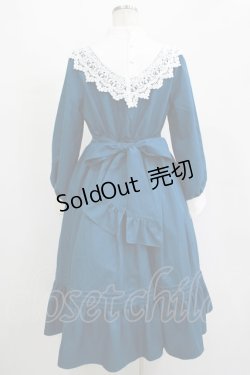 画像3: axes femme kawaii / クラシックドールワンピース M ブルー H-25-11-01-026-AX-OP-NS-ZH