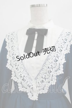 画像4: axes femme kawaii / クラシックドールワンピース M ブルー H-25-11-01-026-AX-OP-NS-ZH