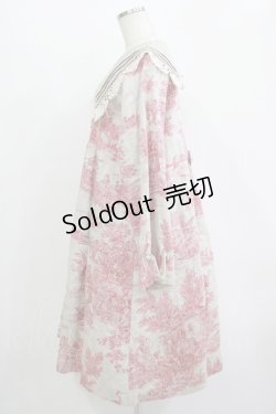 画像2: SERAPHIM / トワルドジュイのリネンコート Free Red H-25-11-01-027-LO-CO-NS-ZH