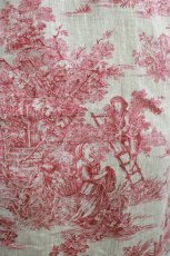 画像4: SERAPHIM / トワルドジュイのリネンコート Free Red H-25-11-01-027-LO-CO-NS-ZH (4)