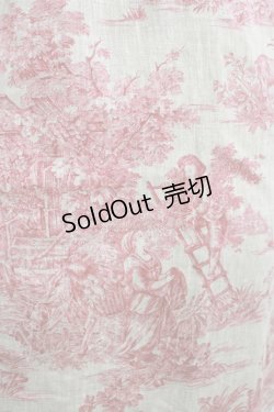 画像4: SERAPHIM / トワルドジュイのリネンコート Free Red H-25-11-01-027-LO-CO-NS-ZH