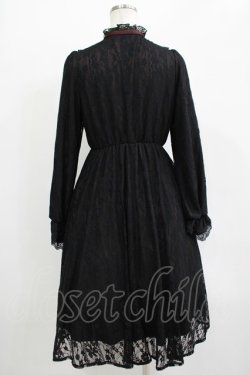 画像3: Amavel / Antique Laceミドルワンピース Free ブラック H-25-11-01-030-CA-OP-NS-ZH